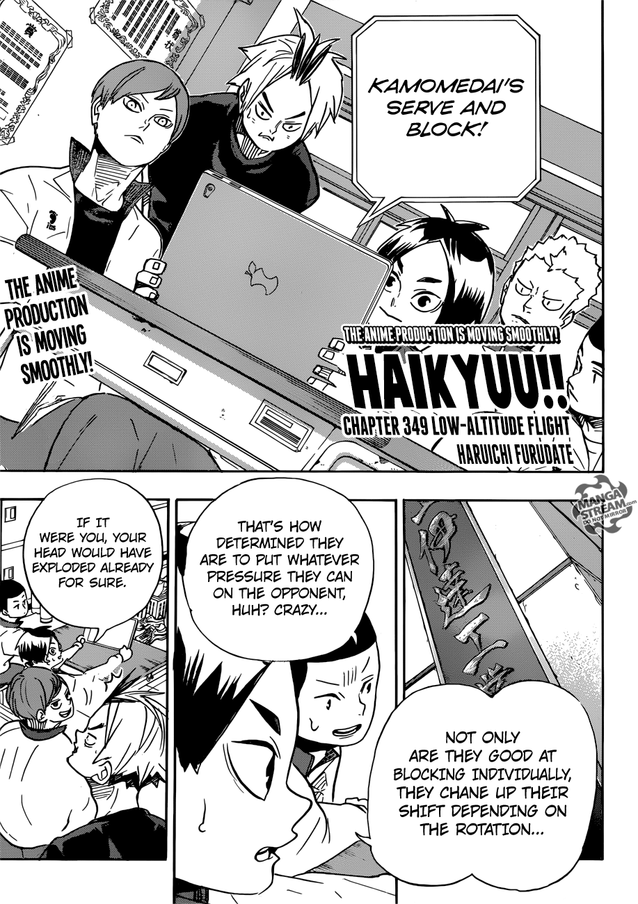 Haikyuu!! chapter 349 page 1