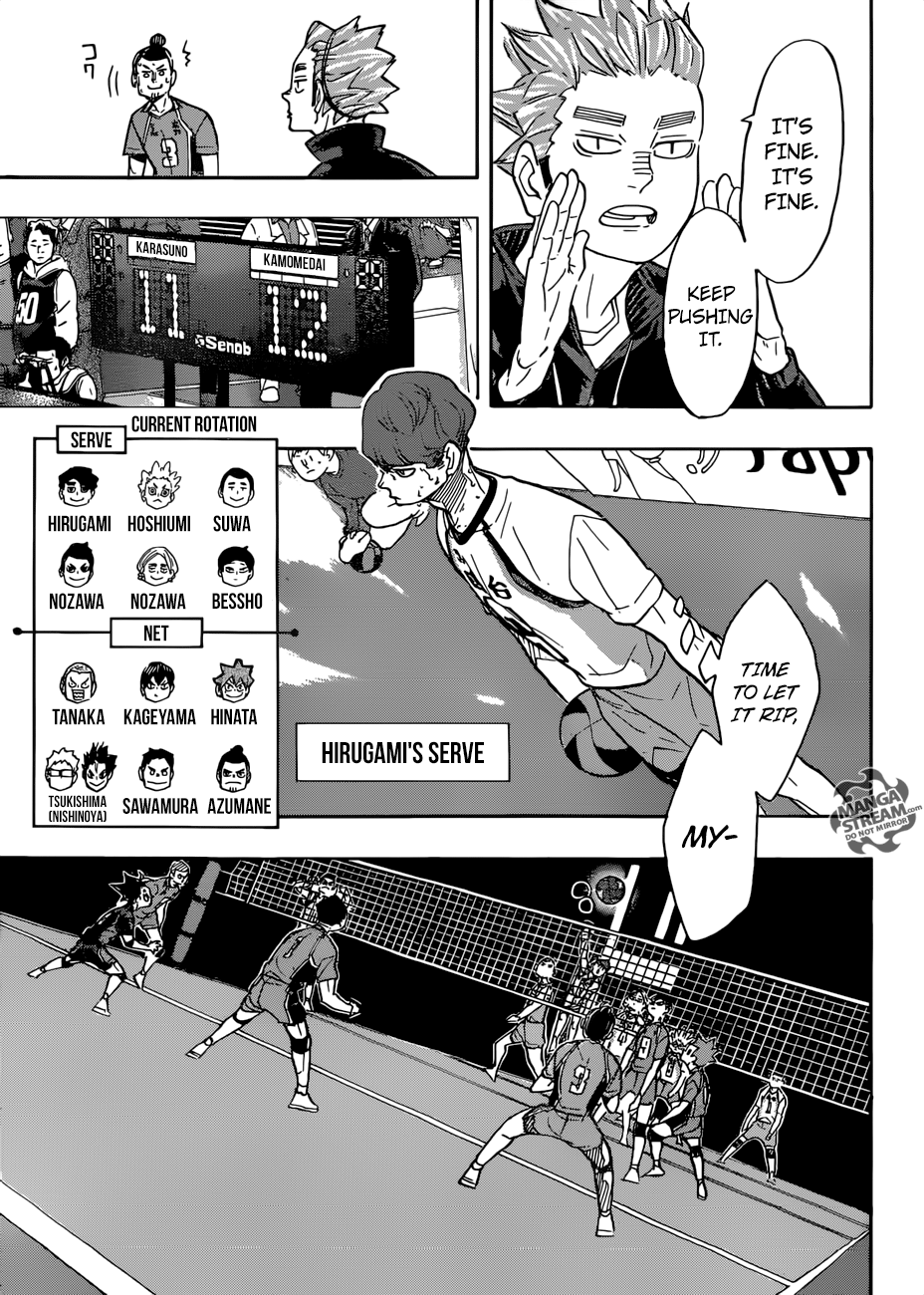 Haikyuu!! chapter 349 page 12