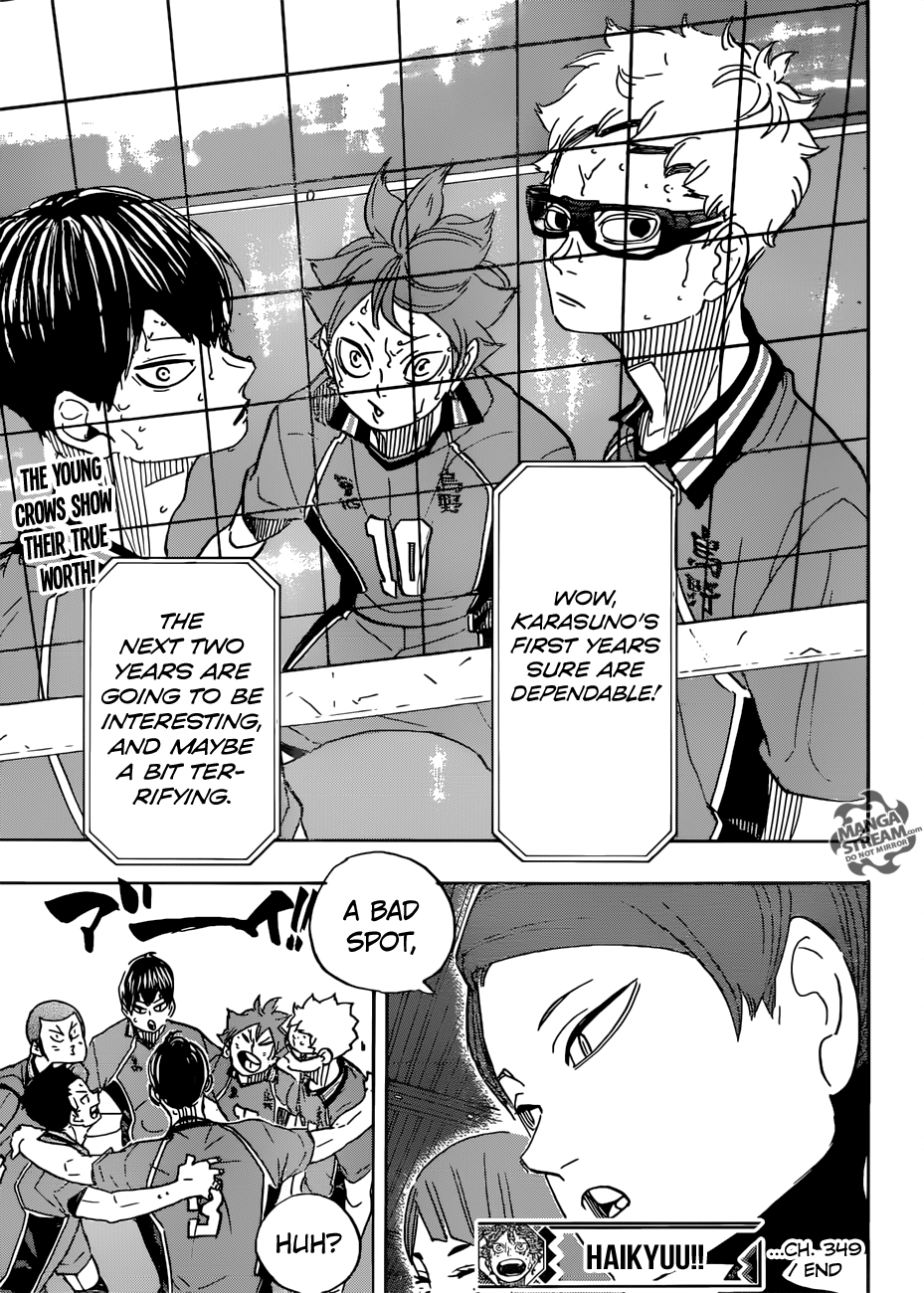 Haikyuu!! chapter 349 page 20
