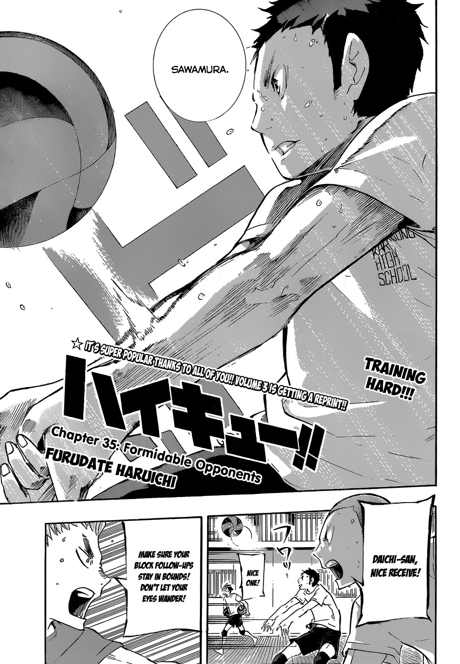 Haikyuu!! chapter 35 page 6