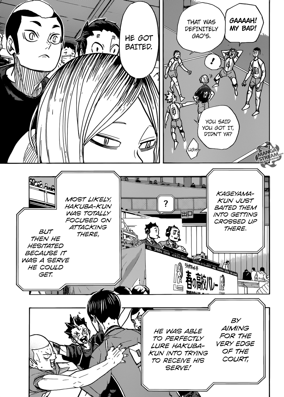 Haikyuu!! chapter 350 page 10