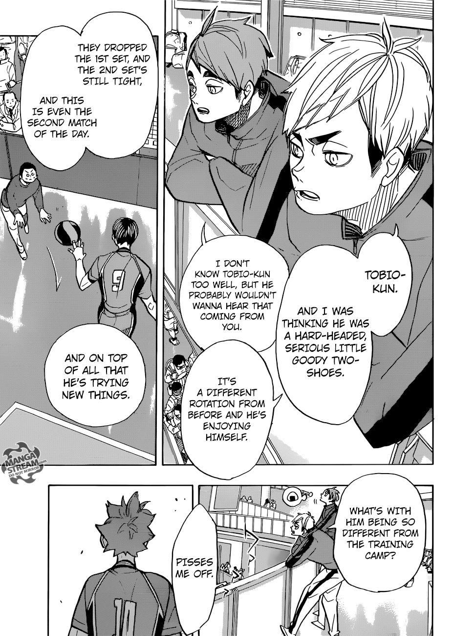 Haikyuu!! chapter 350 page 12