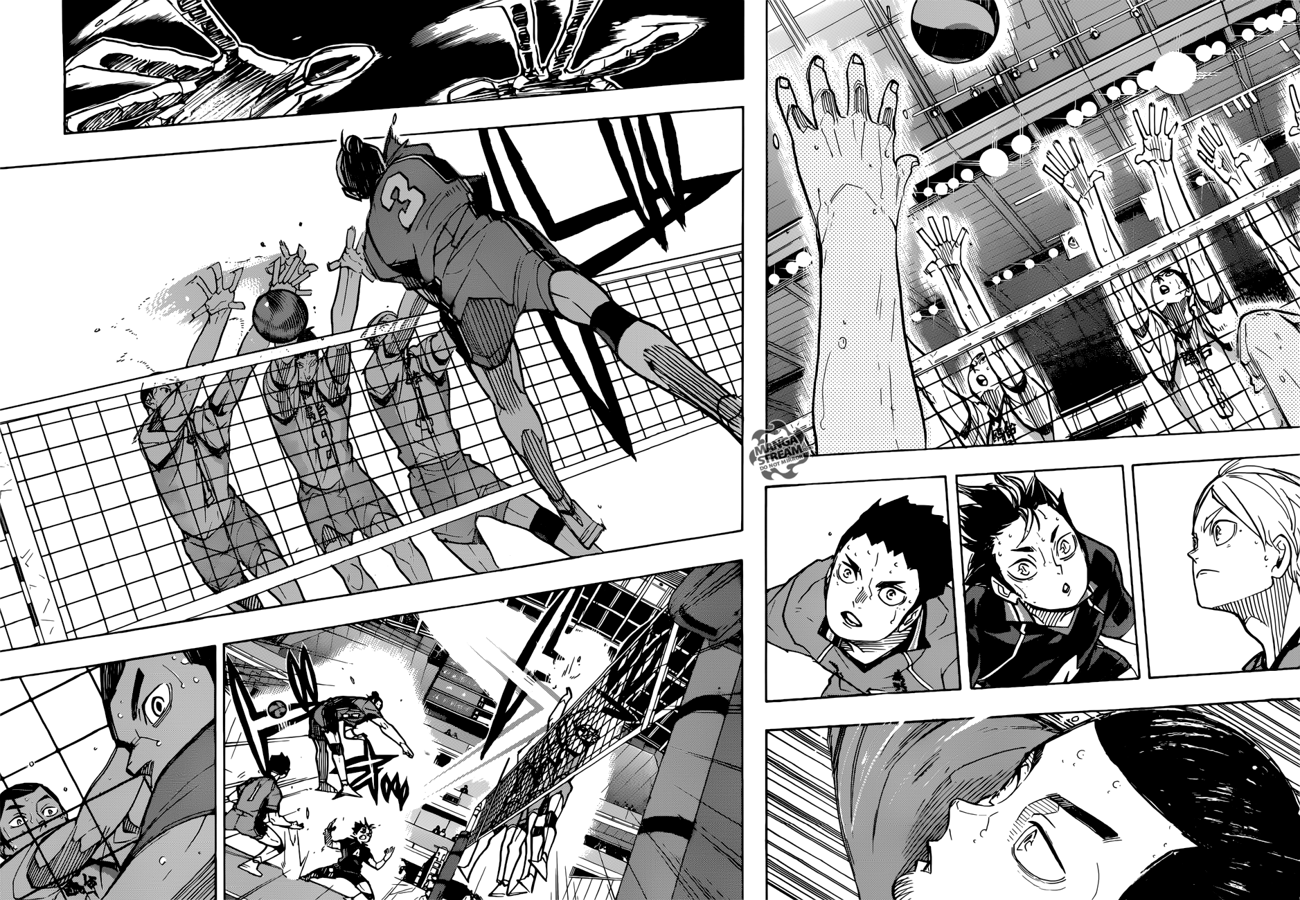 Haikyuu!! chapter 350 page 17