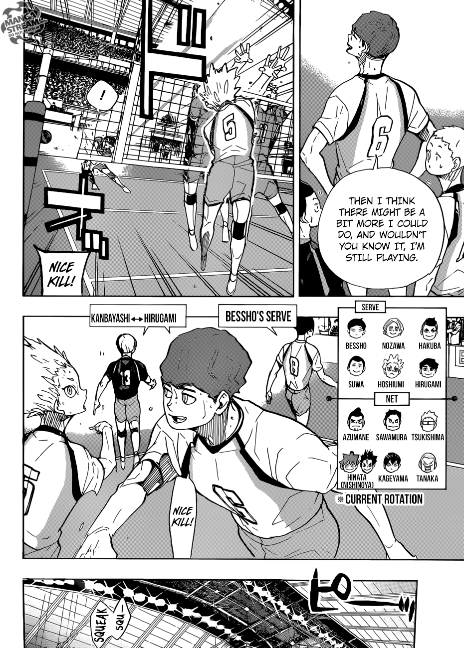 Haikyuu!! chapter 351 page 14