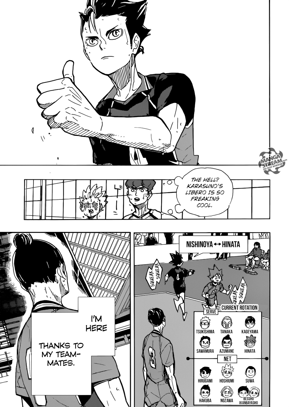 Haikyuu!! chapter 352 page 14