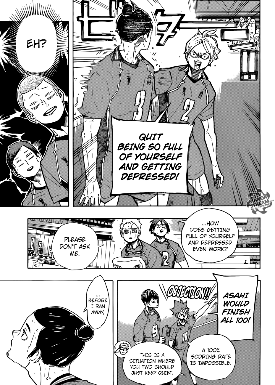 Haikyuu!! chapter 352 page 6