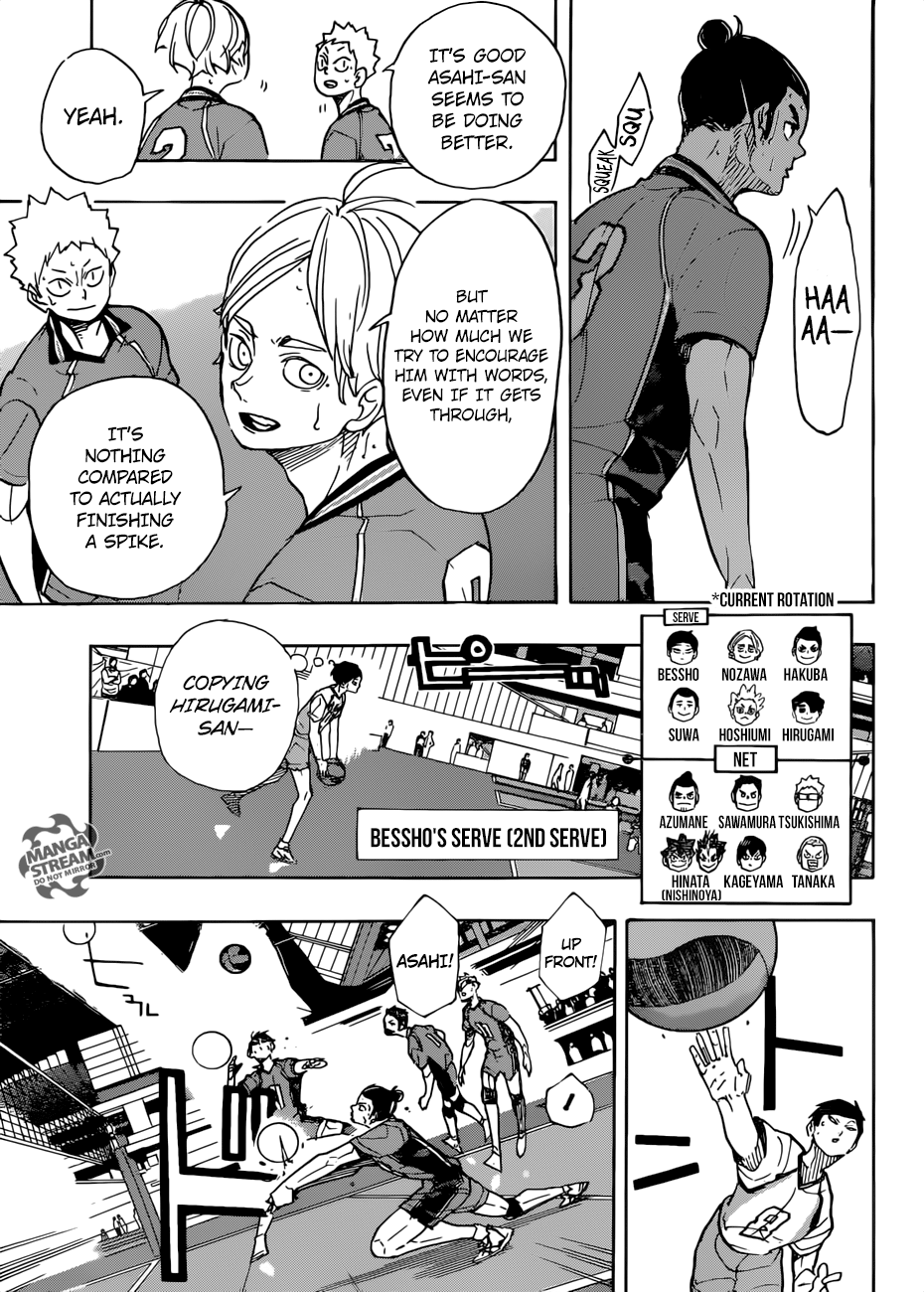 Haikyuu!! chapter 352 page 8