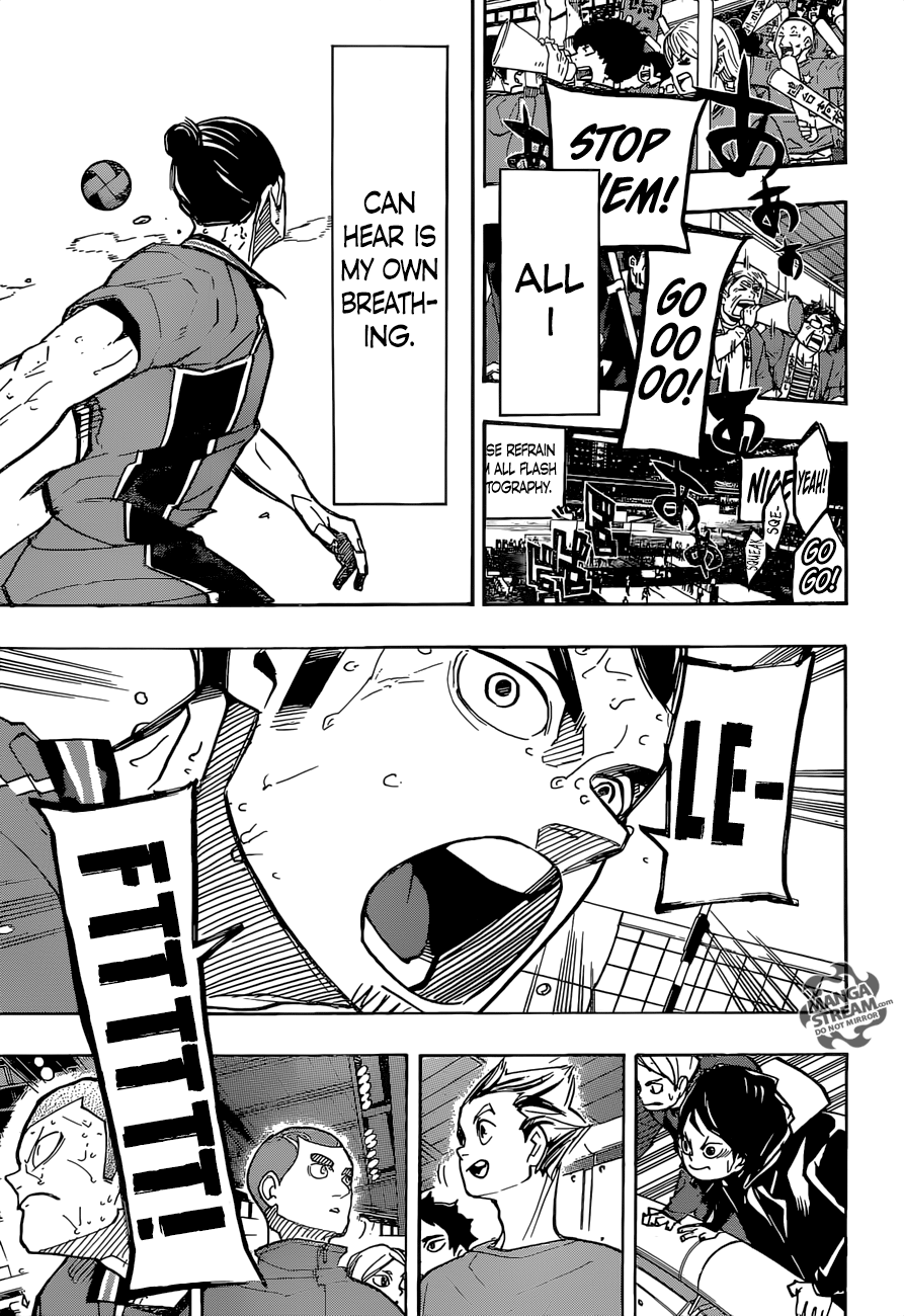 Haikyuu!! chapter 354 page 15