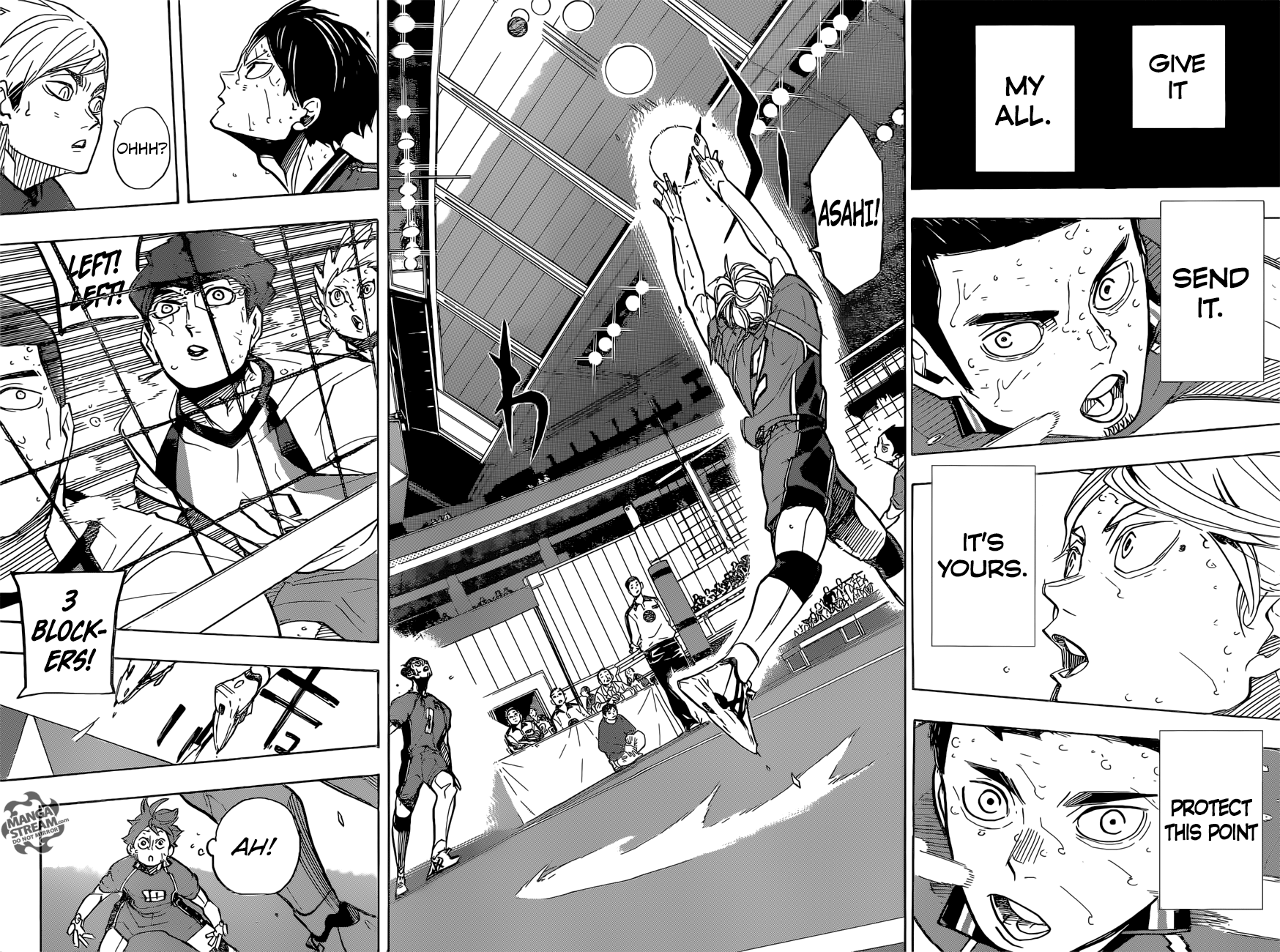 Haikyuu!! chapter 354 page 16