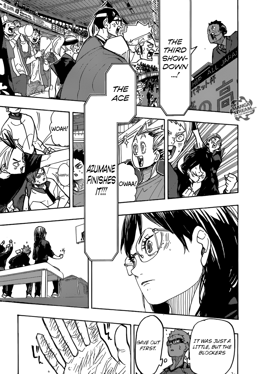 Haikyuu!! chapter 354 page 19