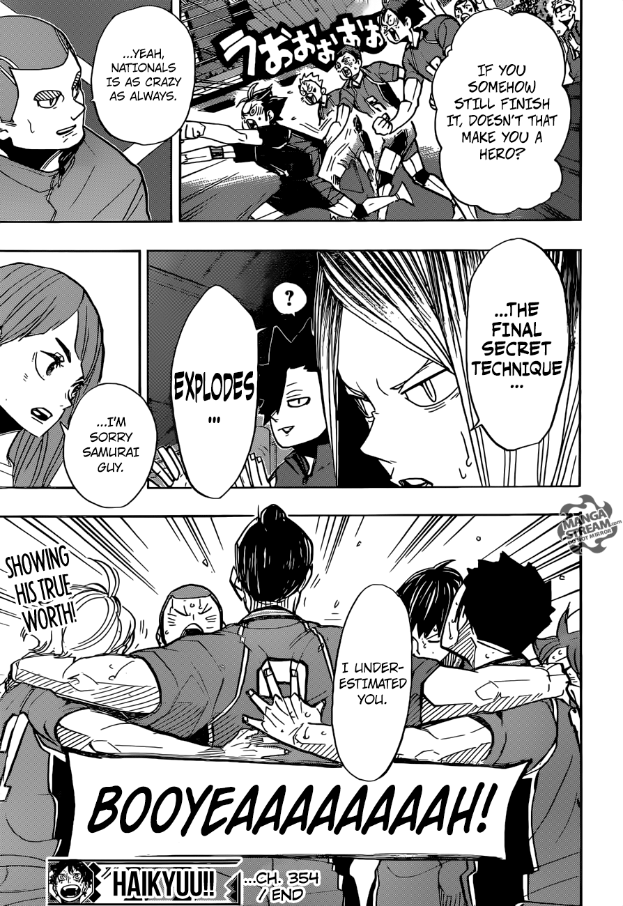 Haikyuu!! chapter 354 page 21