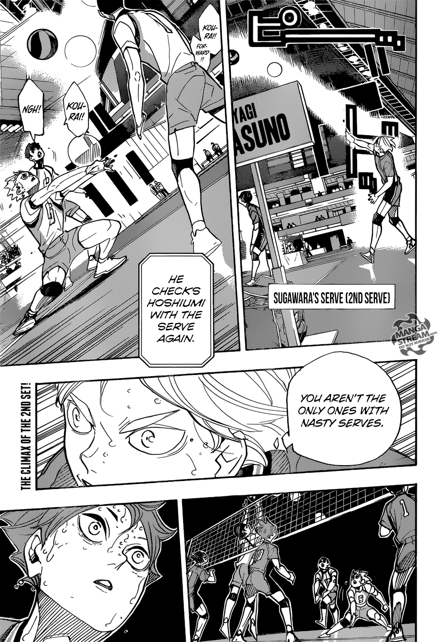 Haikyuu!! chapter 354 page 5