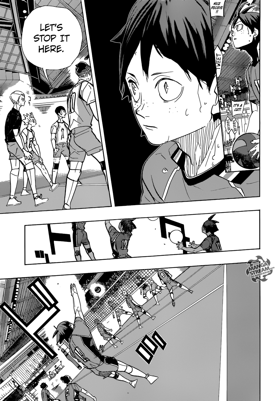 Haikyuu!! chapter 357 page 10