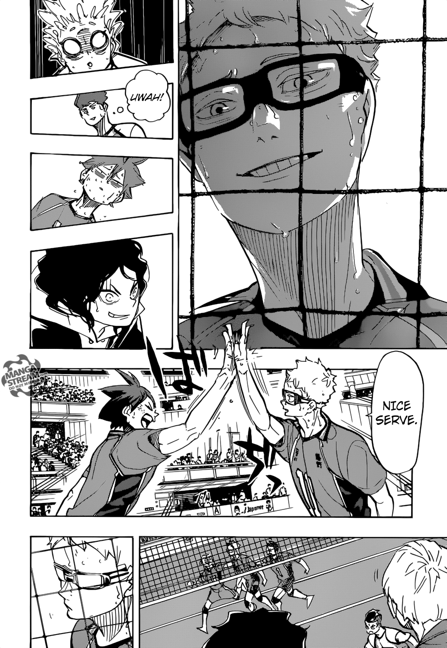 Haikyuu!! chapter 357 page 18