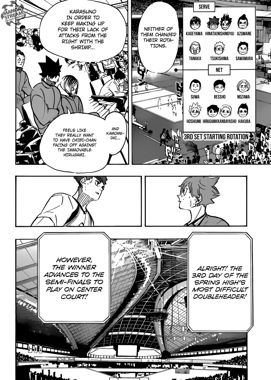 Haikyuu!! chapter 358 page 11