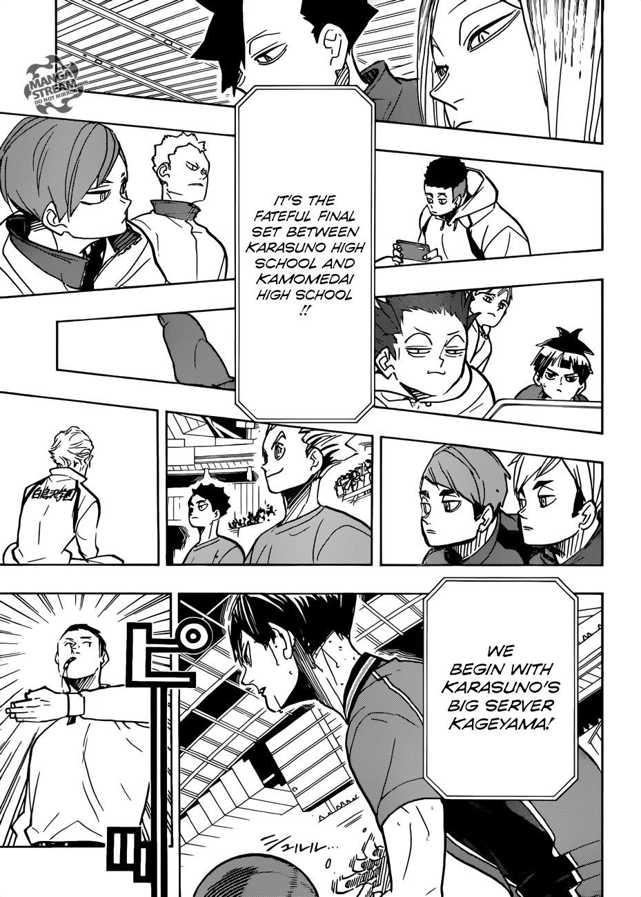Haikyuu!! chapter 358 page 12