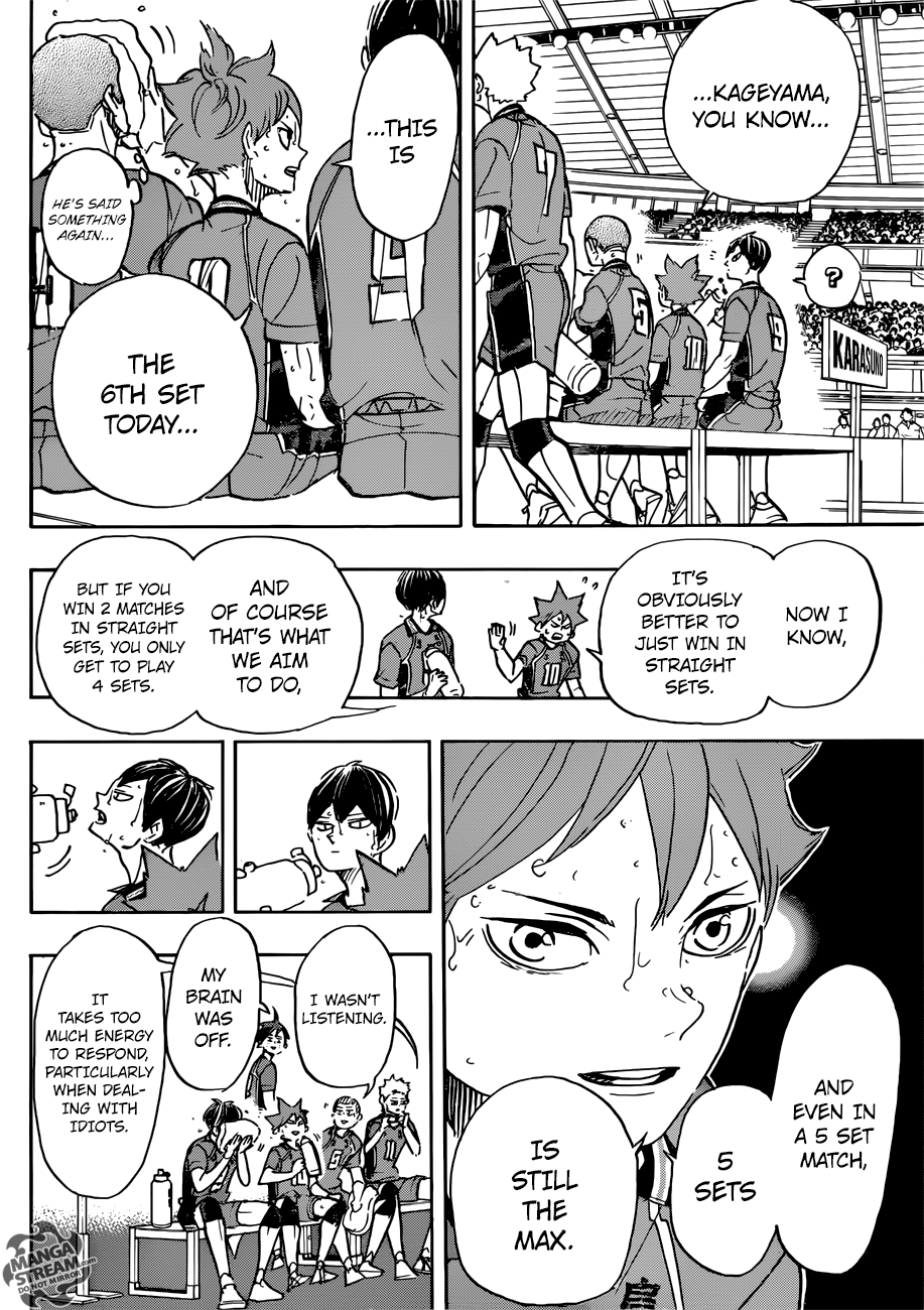 Haikyuu!! chapter 358 page 5