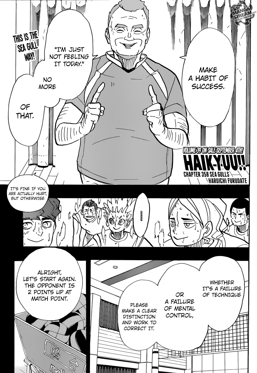 Haikyuu!! chapter 359 page 1
