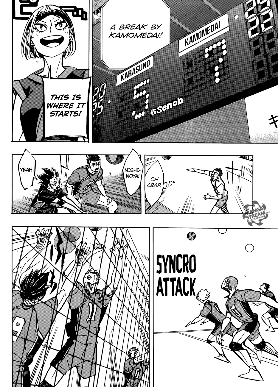 Haikyuu!! chapter 359 page 16