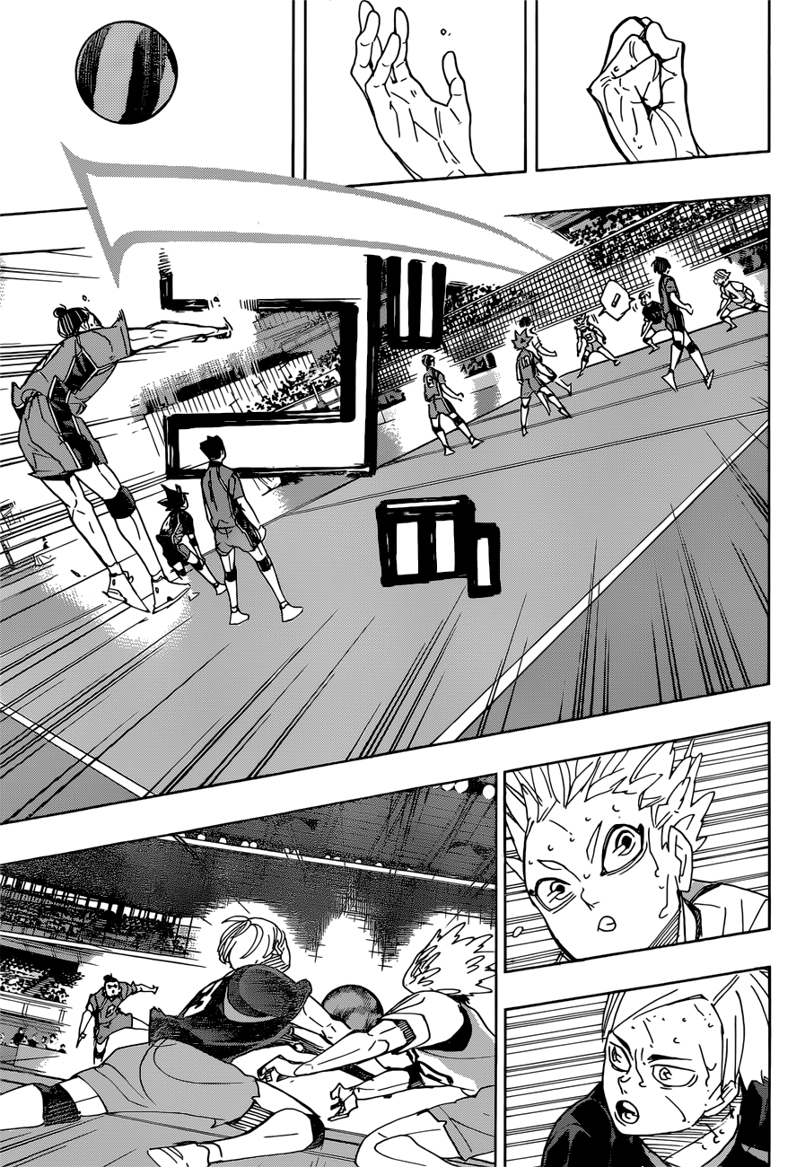 Haikyuu!! chapter 361 page 13