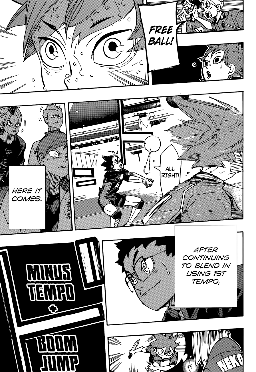 Haikyuu!! chapter 361 page 15