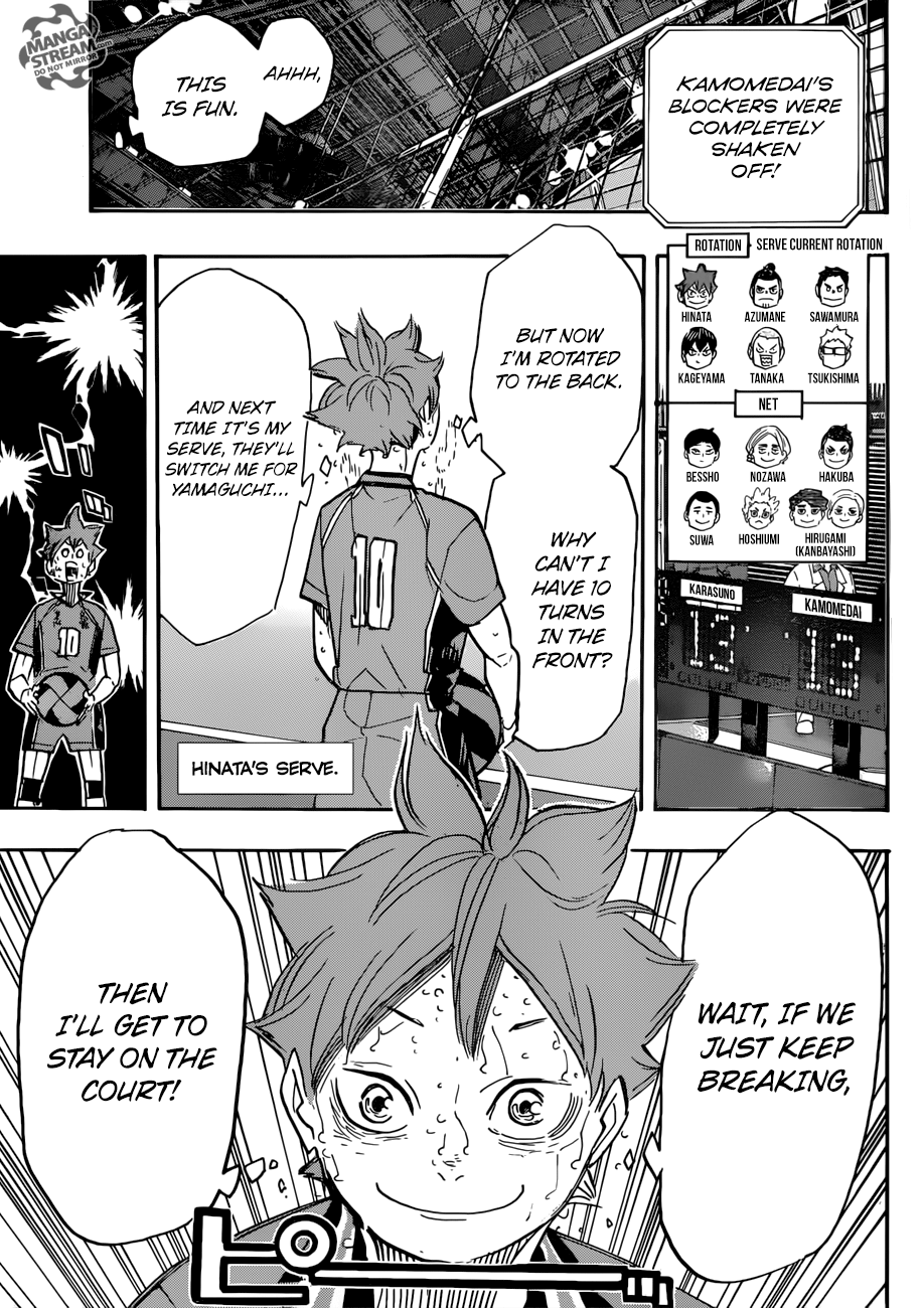Haikyuu!! chapter 364 page 3