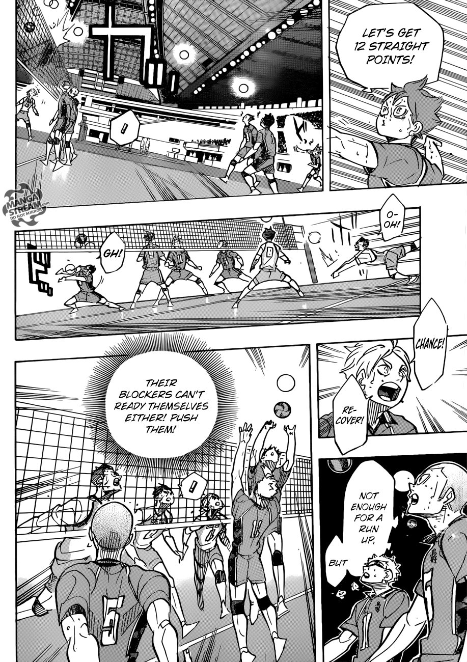 Haikyuu!! chapter 364 page 4