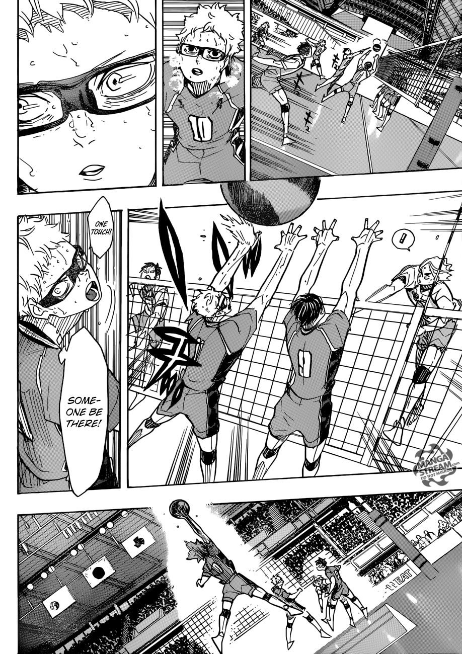 Haikyuu!! chapter 364 page 8