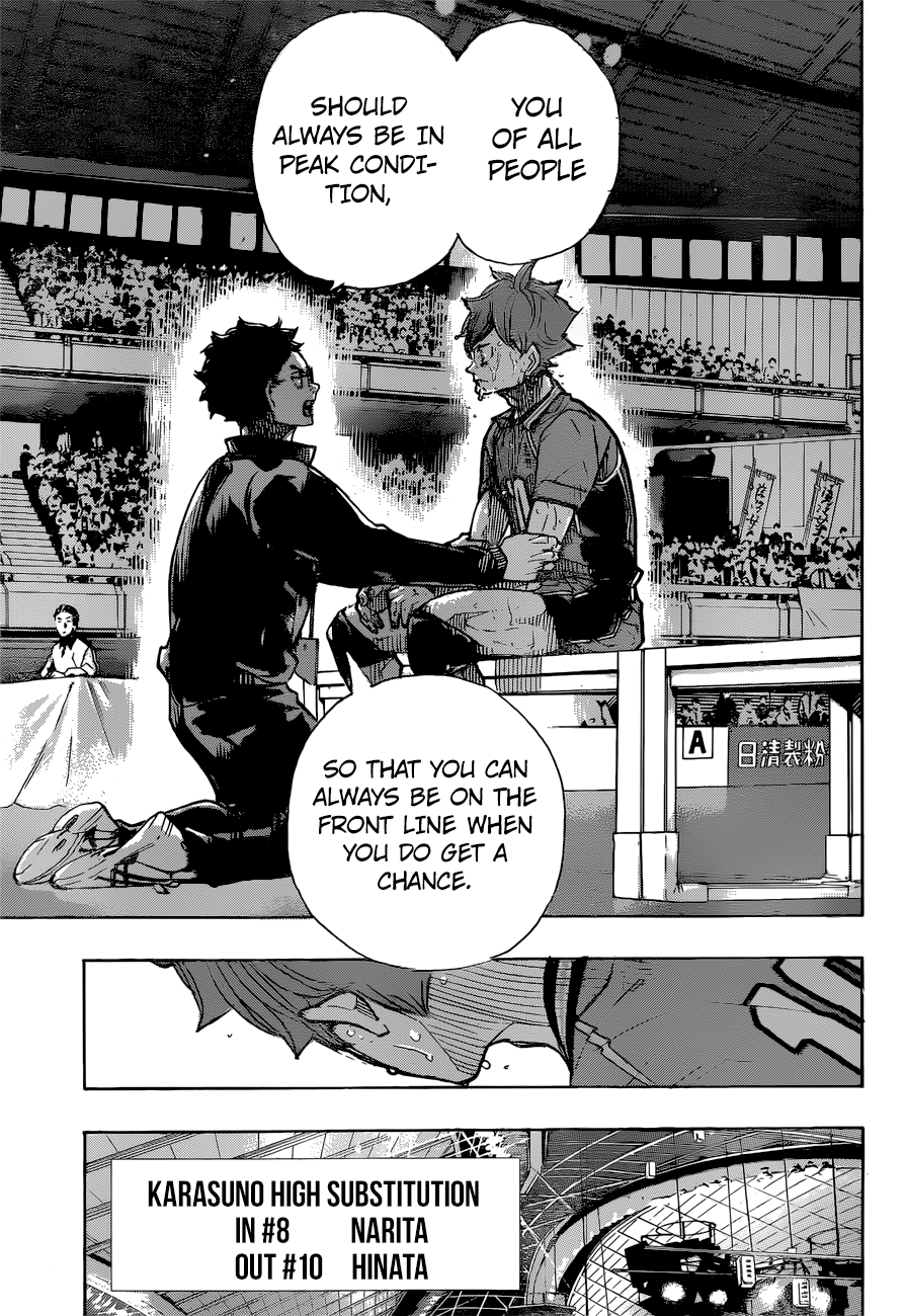 Haikyuu!! chapter 365 page 11