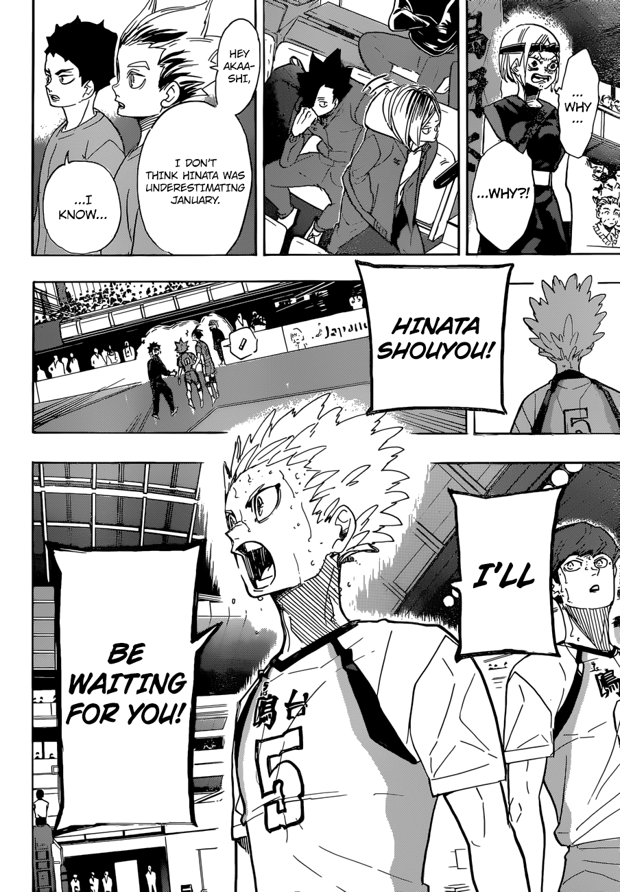 Haikyuu!! chapter 365 page 15