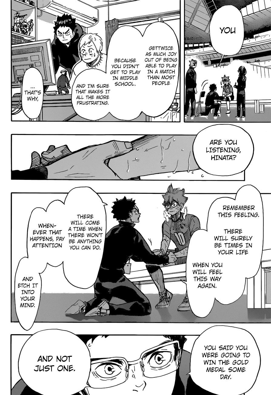 Haikyuu!! chapter 365 page 8