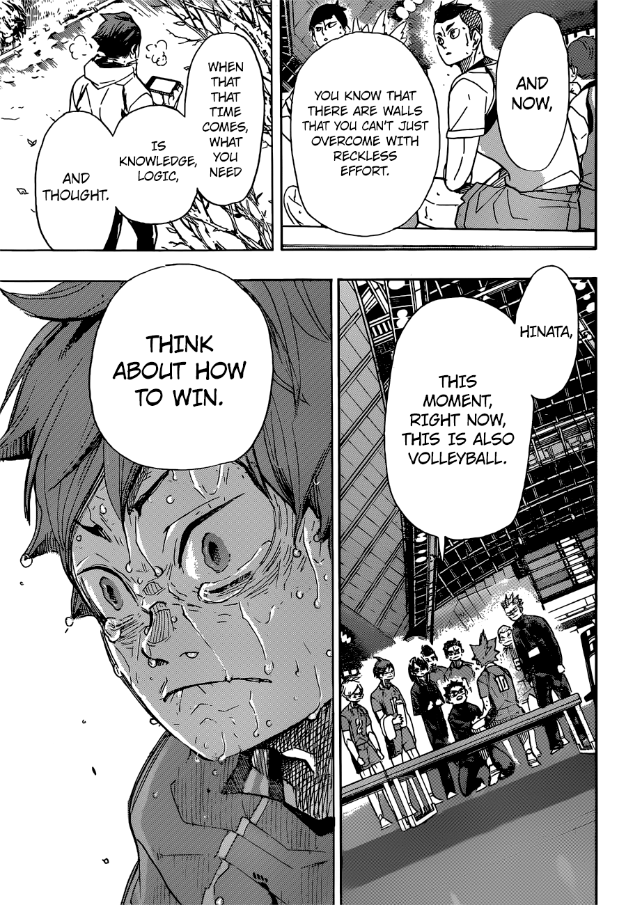 Haikyuu!! chapter 365 page 9