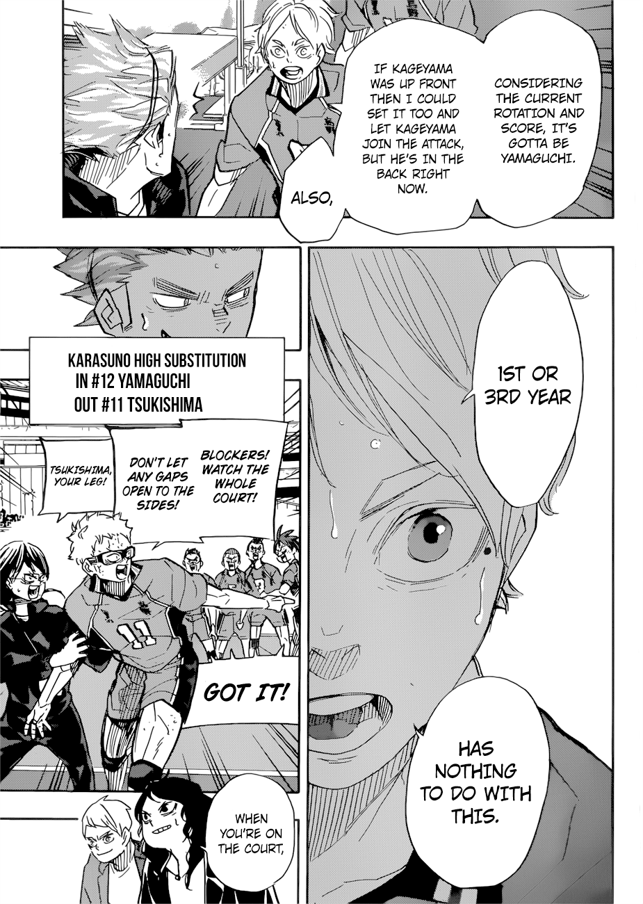 Haikyuu!! chapter 367 page 8