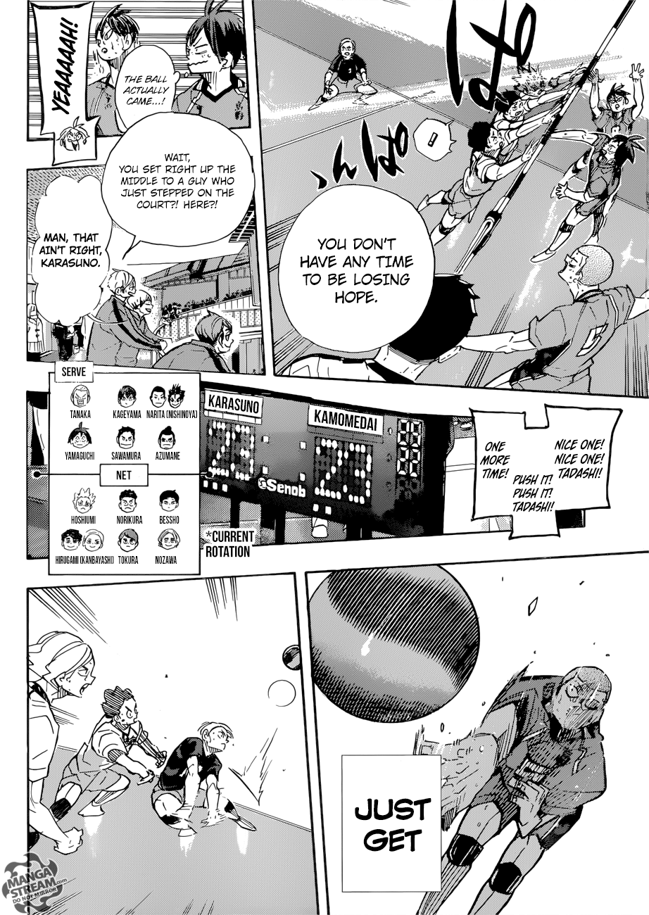 Haikyuu!! chapter 367 page 9