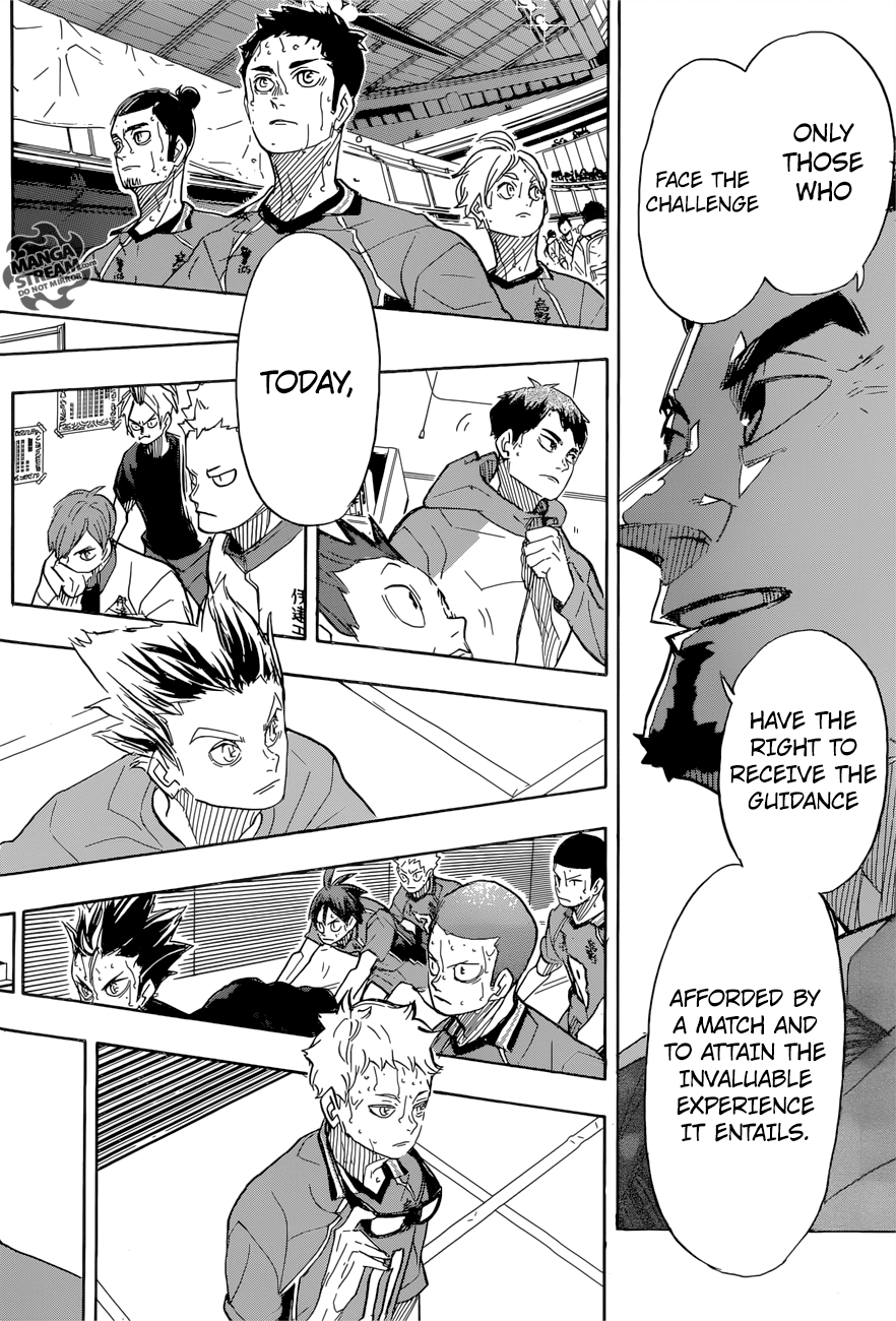 Haikyuu!! chapter 368 page 15