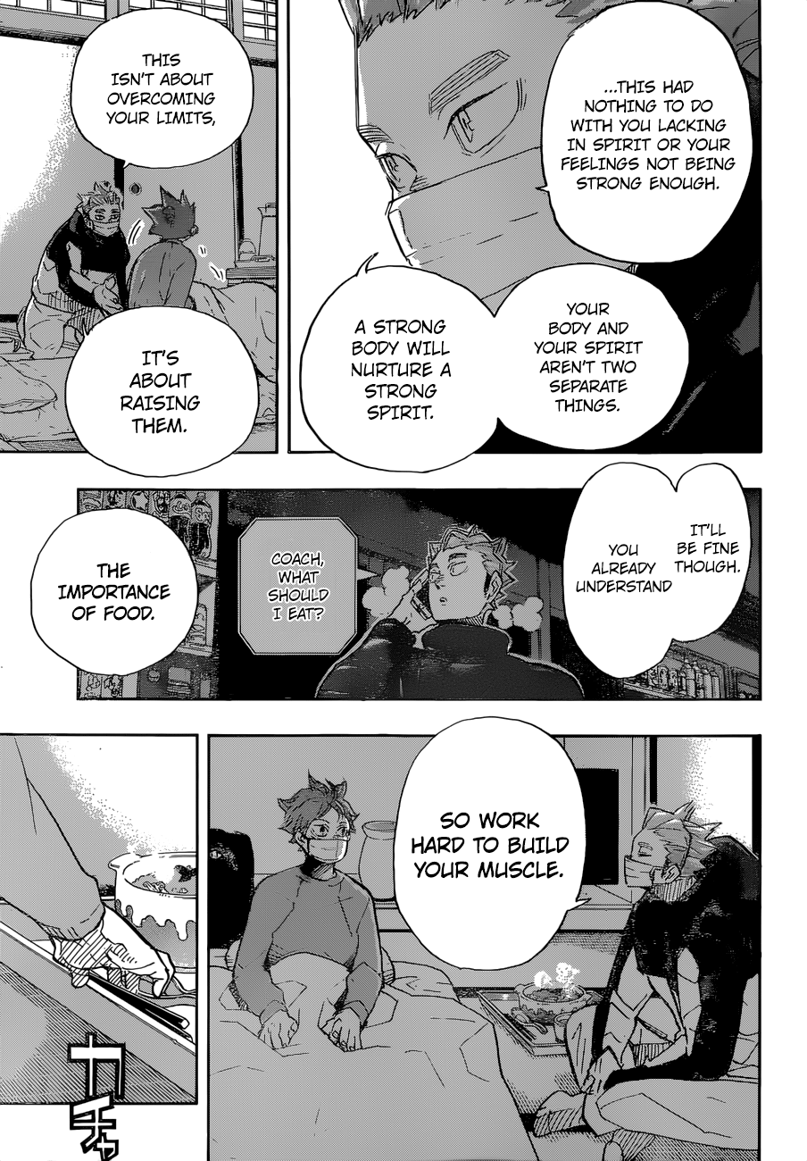 Haikyuu!! chapter 369 page 12
