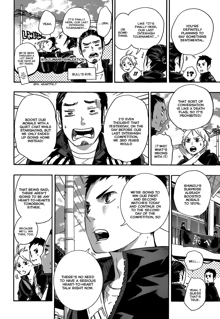 Haikyuu!! chapter 37 page 4