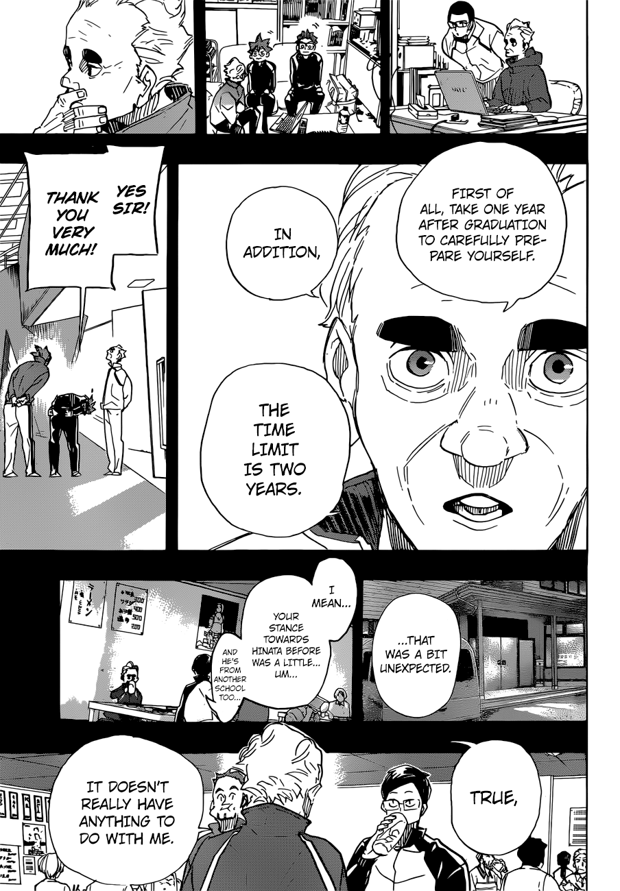 Haikyuu!! chapter 370 page 13