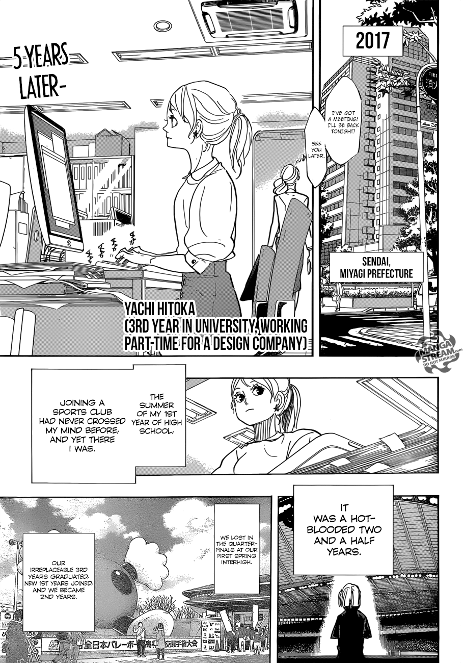 Haikyuu!! chapter 370 page 3