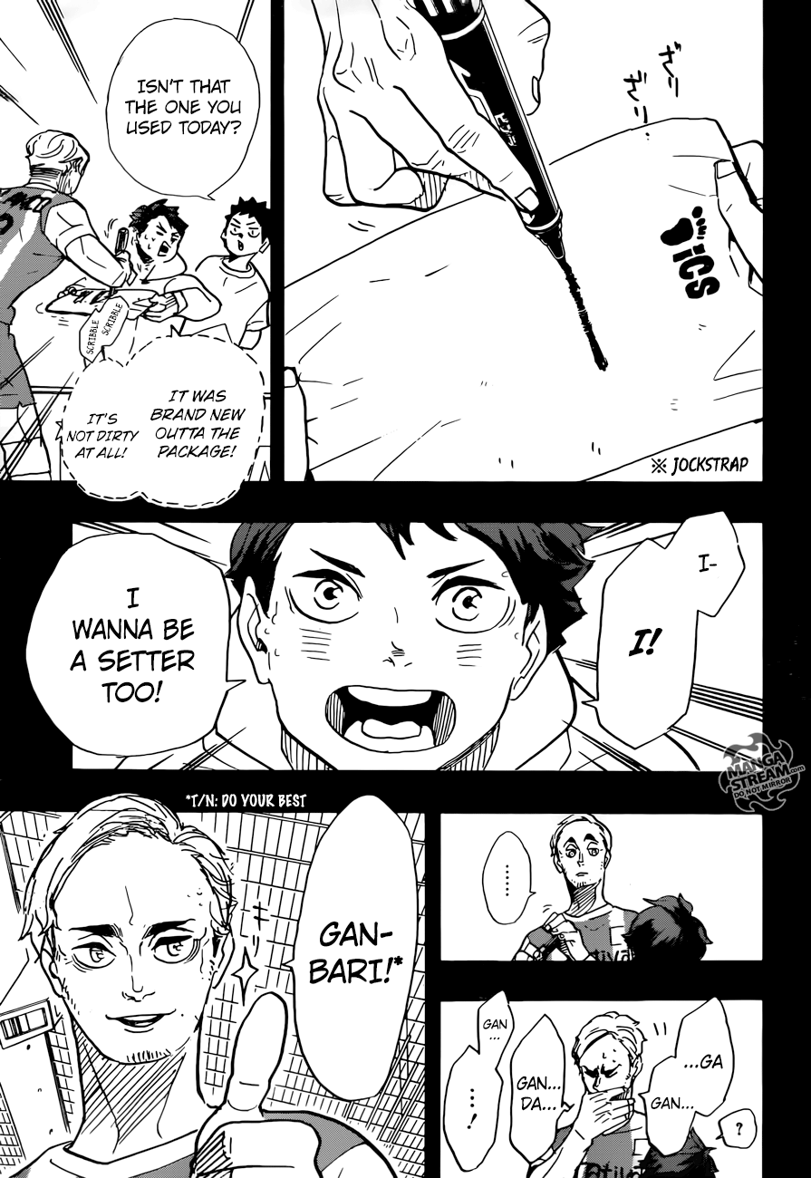 Haikyuu!! chapter 372 page 14