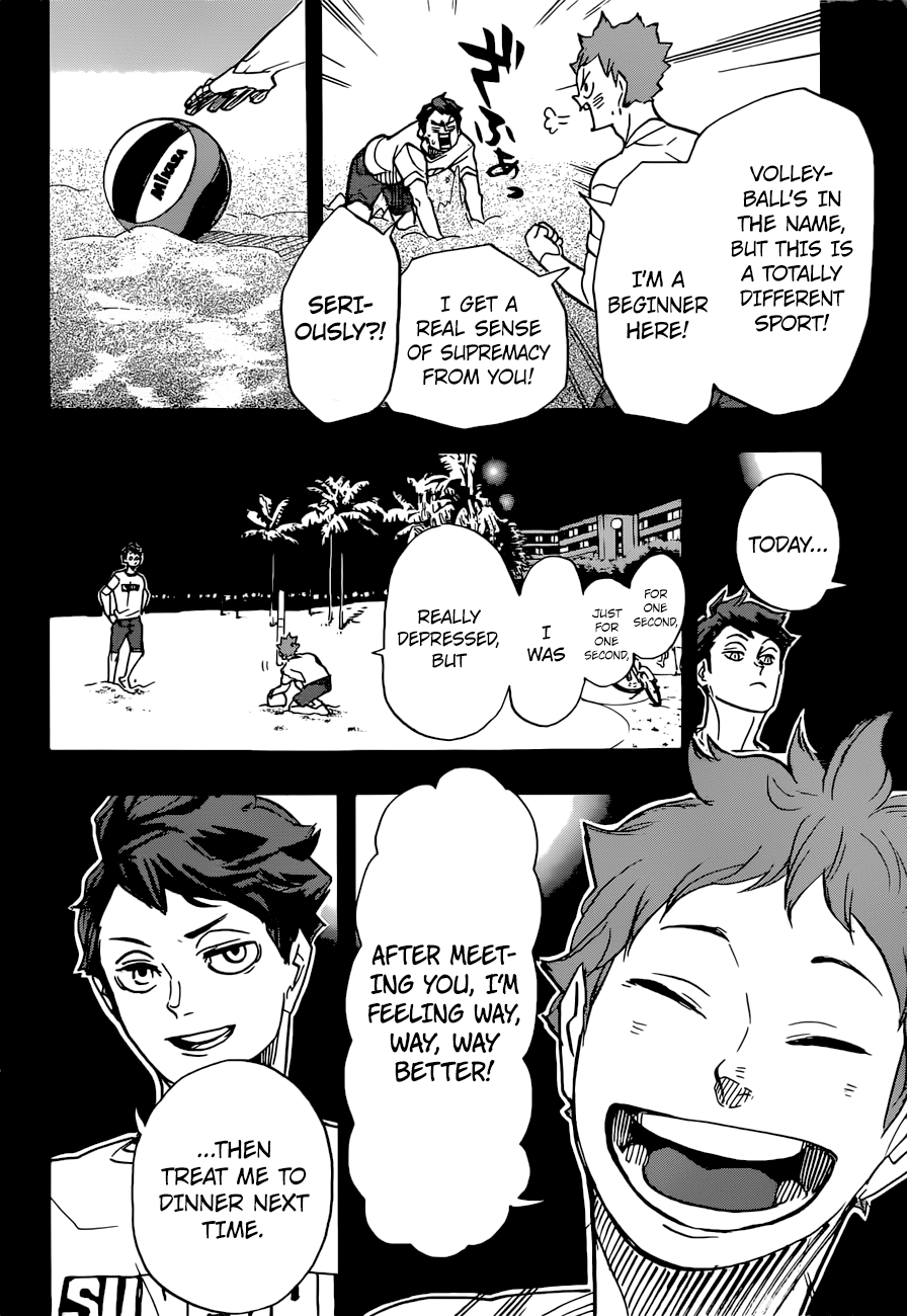 Haikyuu!! chapter 372 page 18