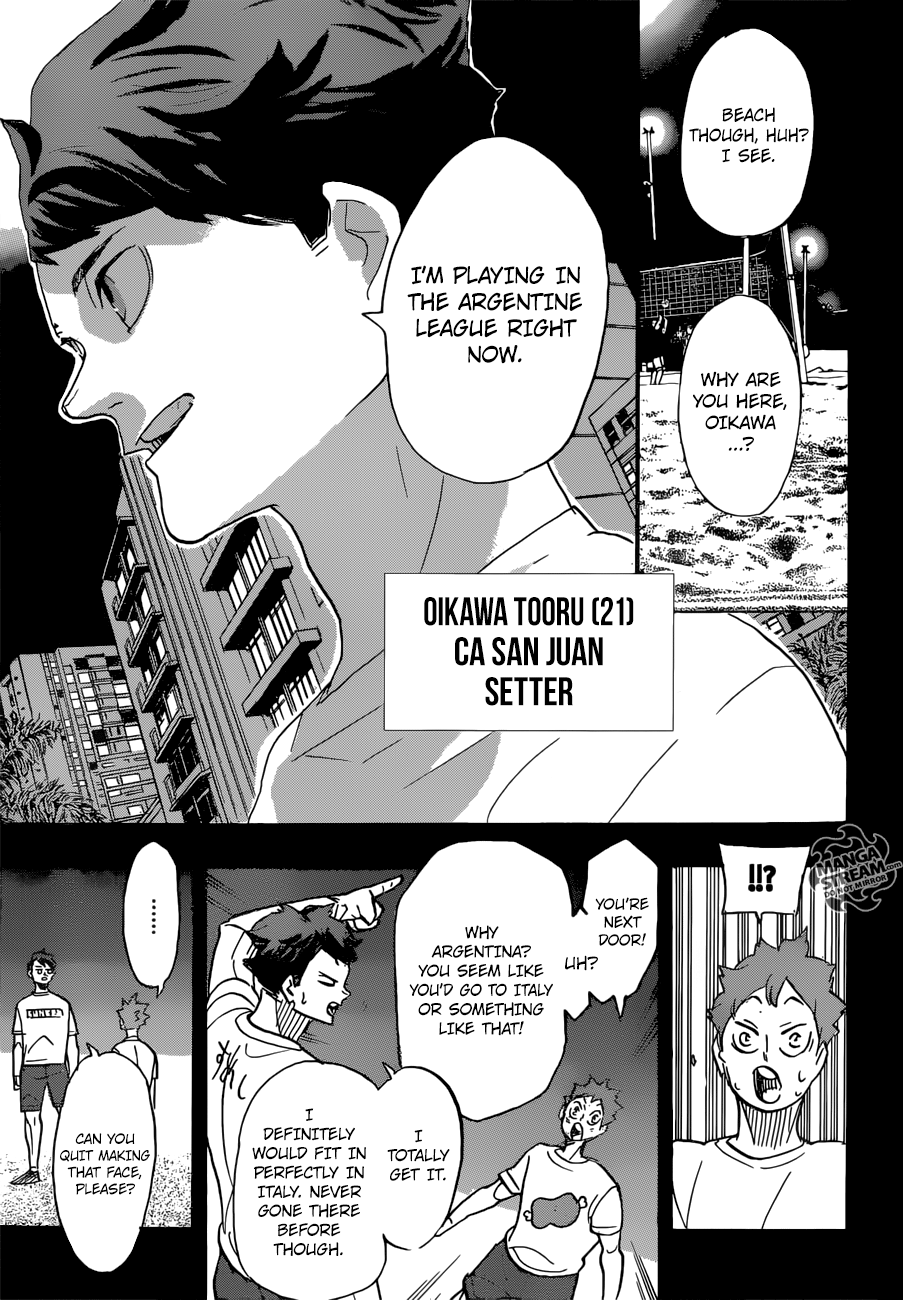 Haikyuu!! chapter 372 page 8