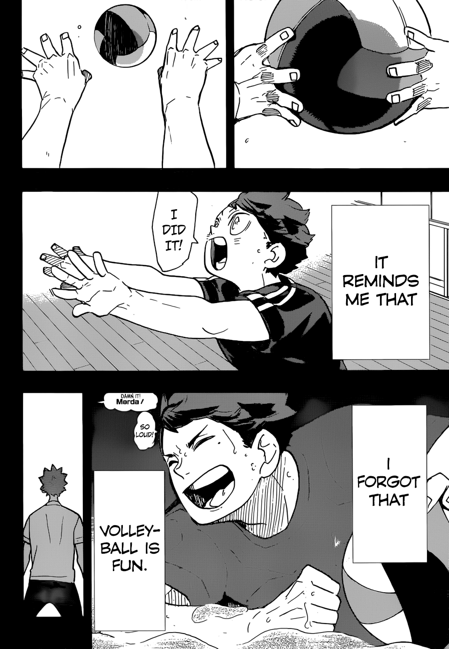 Haikyuu!! chapter 373 page 19