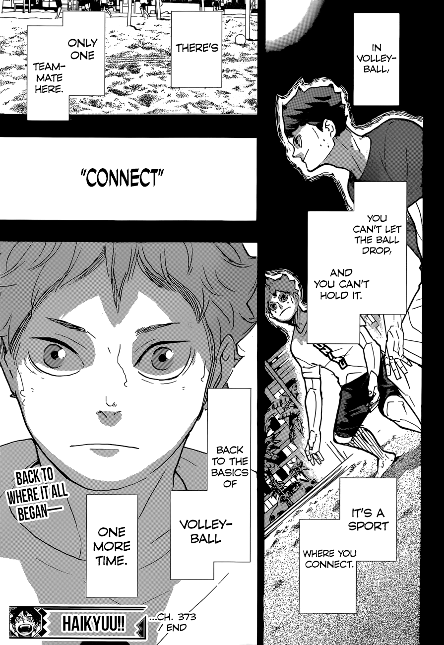 Haikyuu!! chapter 373 page 20