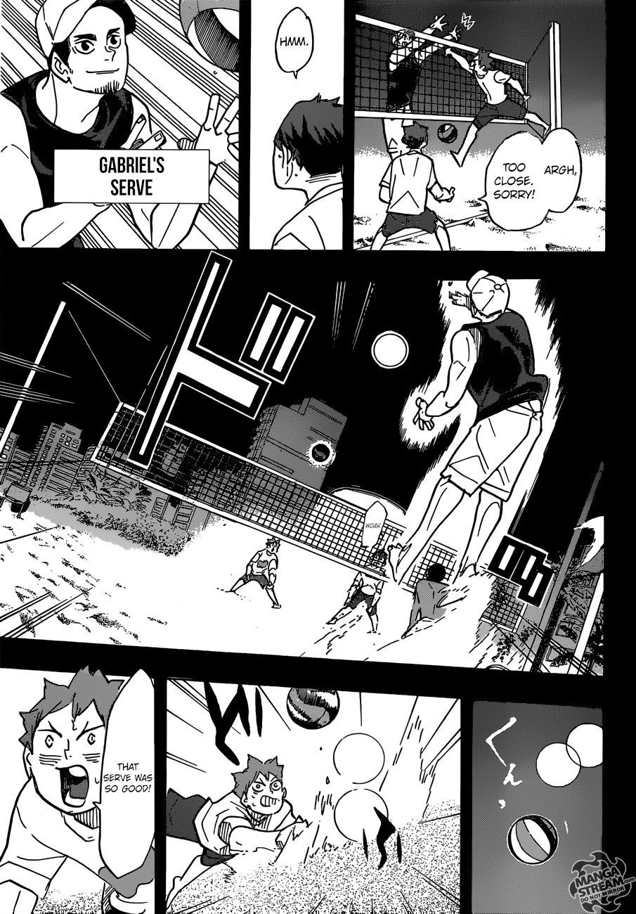 Haikyuu!! chapter 373 page 8