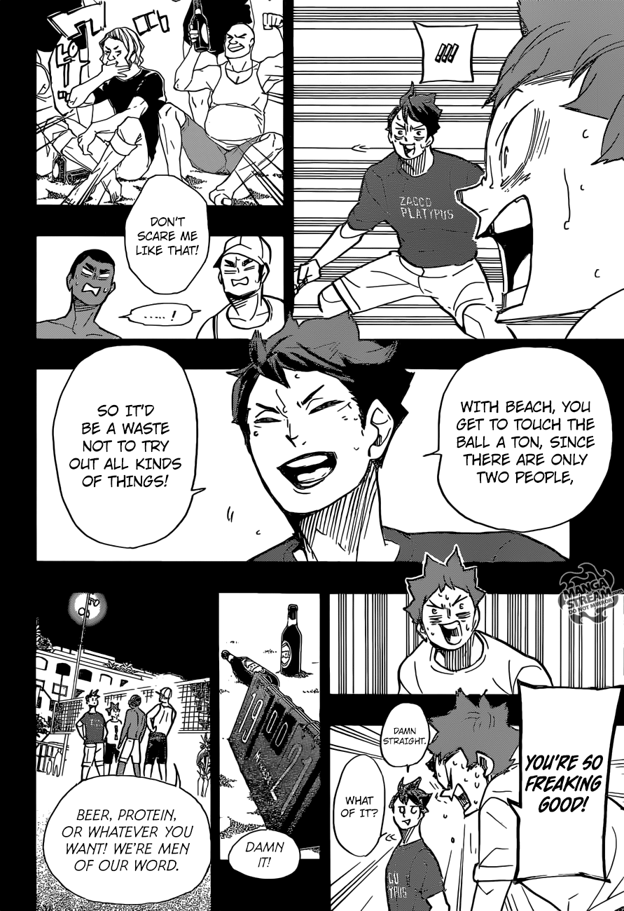 Haikyuu!! chapter 374 page 8