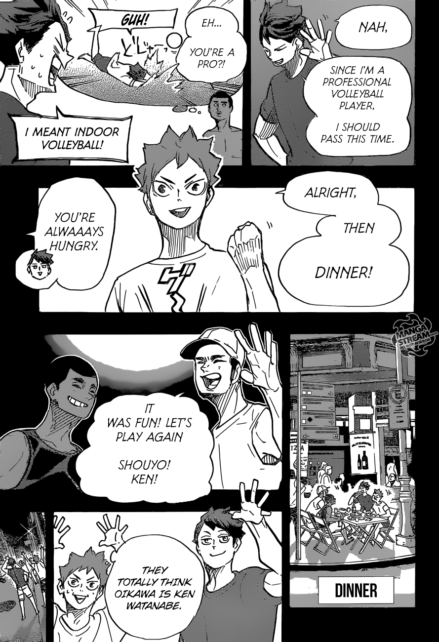 Haikyuu!! chapter 374 page 9
