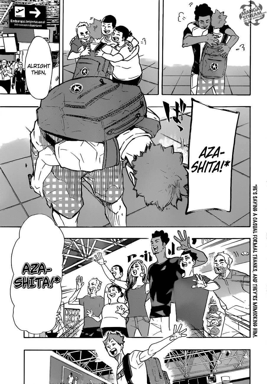 Haikyuu!! chapter 377 page 15
