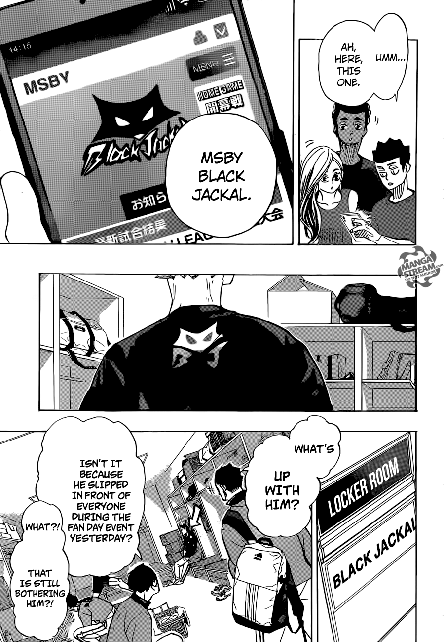 Haikyuu!! chapter 377 page 17