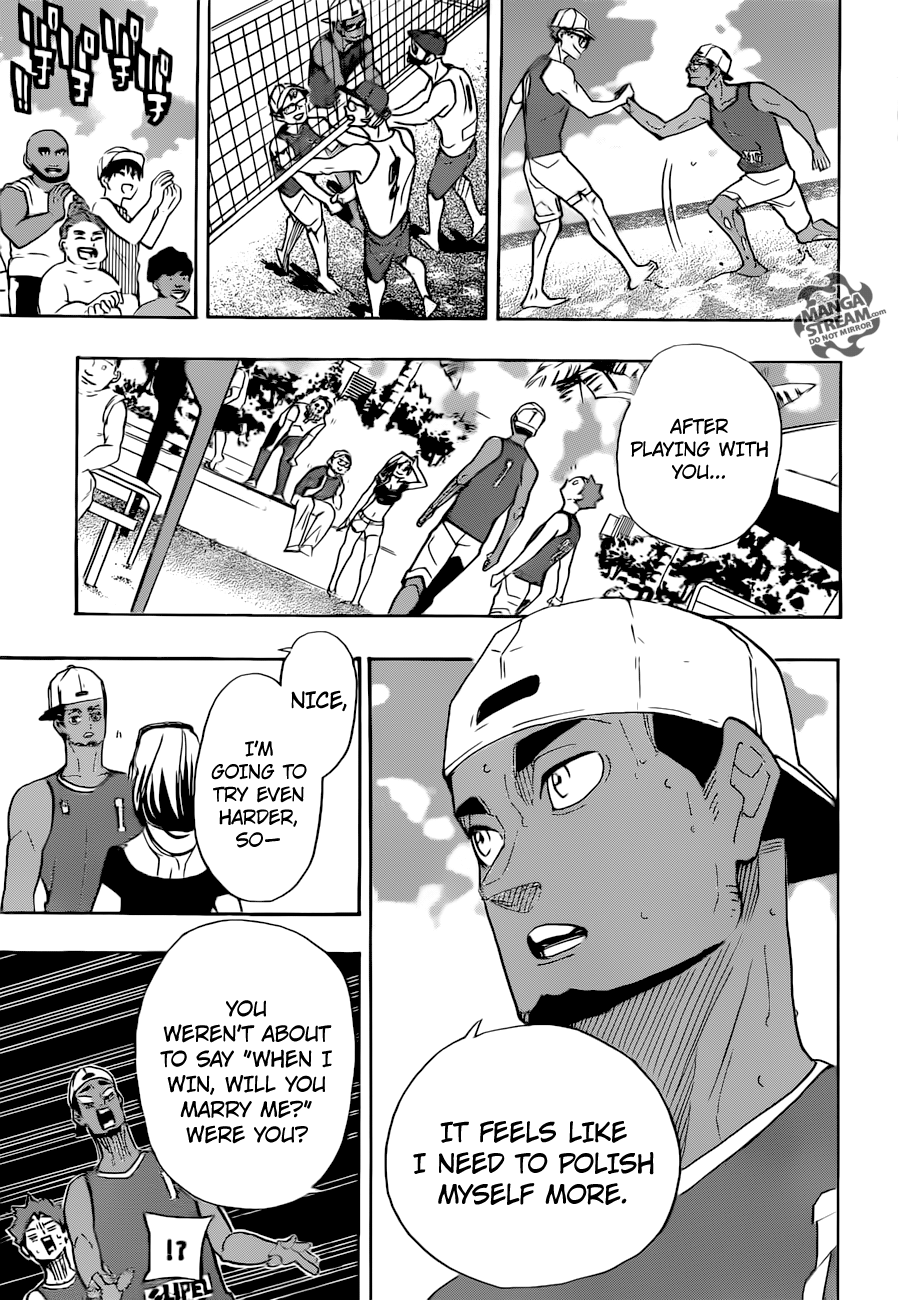 Haikyuu!! chapter 377 page 9